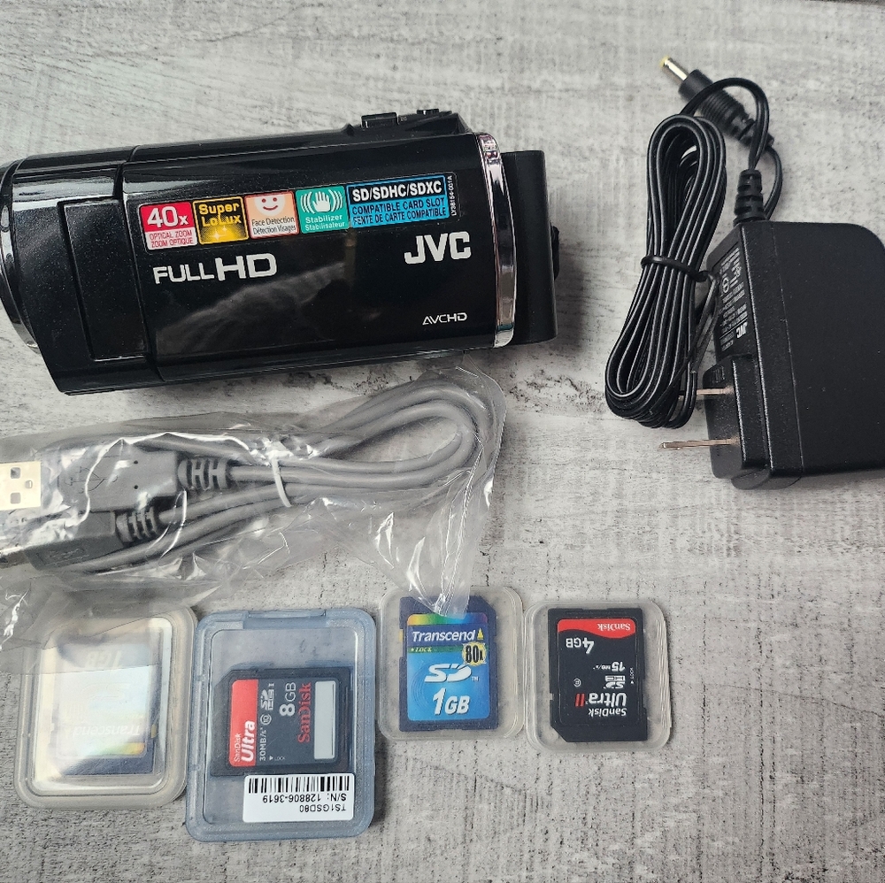 JVC camcorder video camera like new